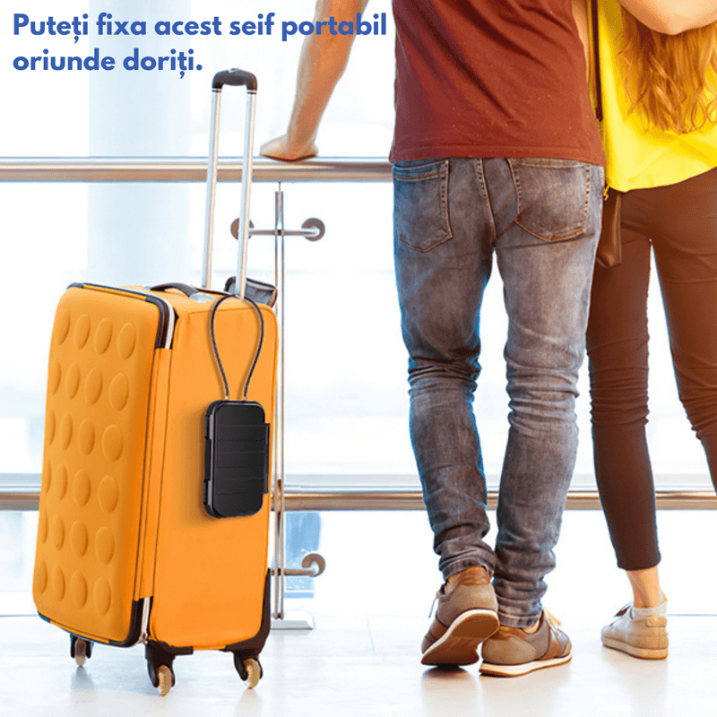 Casa si Gradina - Constructii - Depozitare, transport si protectie - Seifuri si casete de valori - Seif Portabil Antifurt cu Cod Numeric, Dasbo®, Caseta de Valori Impermeabila cu sistem de blocare, Cablu de siguranta - Infinity.ro