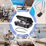 Casa si Gradina - Constructii - Depozitare, transport si protectie - Seifuri si casete de valori - Seif Portabil Antifurt cu Cod Numeric, Dasbo®, Caseta de Valori Impermeabila cu sistem de blocare, Cablu de siguranta - Infinity.ro