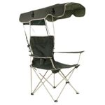 Sport si Outdoor - Camping - Mobilier pentru camping - Scaune camping - Scaun pliabil cu baldachin DASBO, pentru Pescuit, Camping, Gradina, Curte, cu acoperis rabatabil pentru umbra - Infinity.ro