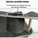 Sport si Outdoor - Camping - Mobilier pentru camping - Scaune camping - Scaun pliabil cu baldachin DASBO, pentru Pescuit, Camping, Gradina, Curte, cu acoperis rabatabil pentru umbra - Infinity.ro