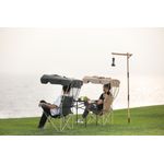 Sport si Outdoor - Camping - Mobilier pentru camping - Scaune camping - Scaun pliabil cu baldachin DASBO, pentru Pescuit, Camping, Gradina, Curte, cu acoperis rabatabil pentru umbra - Infinity.ro