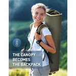 Sport si Outdoor - Camping - Mobilier pentru camping - Scaune camping - Scaun pliabil cu baldachin DASBO, pentru Pescuit, Camping, Gradina, Curte, cu acoperis rabatabil pentru umbra - Infinity.ro