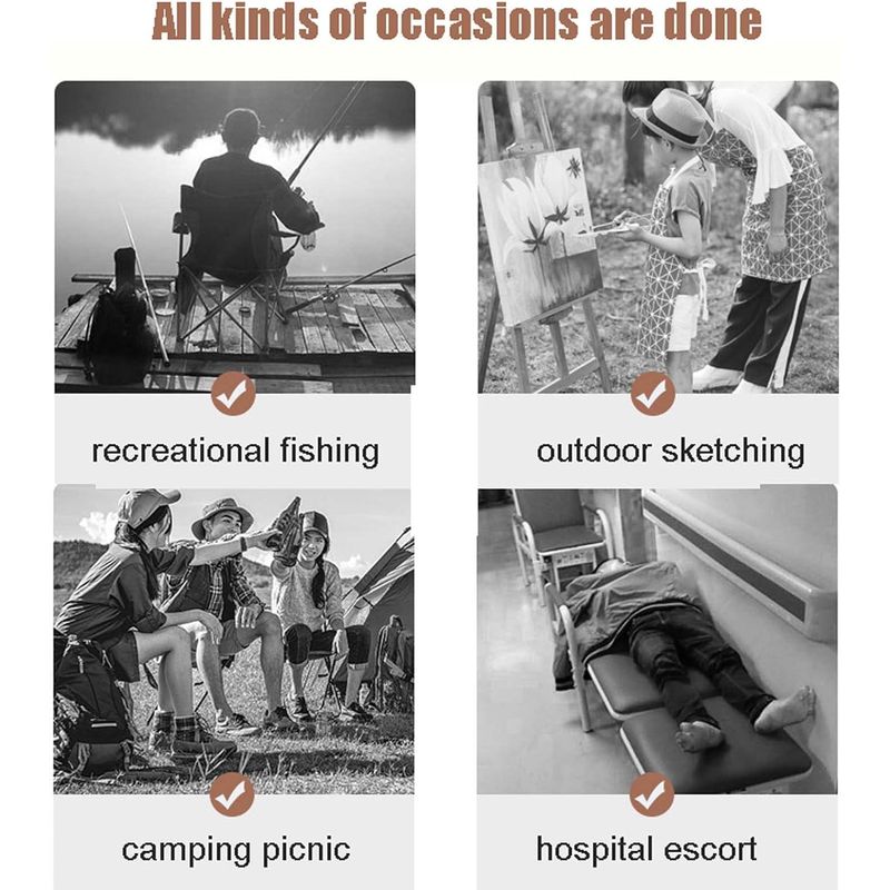 Sport si Outdoor - Camping - Mobilier pentru camping - Scaune camping - Scaun pliabil cu baldachin DASBO, pentru Pescuit, Camping, Gradina, Curte, cu acoperis rabatabil pentru umbra - Infinity.ro