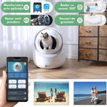 Petshop - Ingrijire si Igiena - Litiere si accesorii - Litiere acoperite - Litiera automata smart pentru pisica, Inteligenta cu functie de auto-curatare, Control prin Aplicatie,Eliminare Mirosuri - Infinity.ro