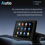Auto si Moto - Electronice auto - Navigatii GPS - Navigatie Auto universala cu display 7 inch cu Touch screen Dasbo®, Apple Carplay si Android Auto, Bluetooth, Radio FM - Infinity.ro