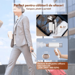Electronice si Electrocasnice - Ingrijirea tesaturilor - Fiare de calcat - Fier de calcat cu abur pentru haine, Aparat de calcat Portabil, Ideal pentru calatorii, Dasbo®, 1200 W cu abur - Infinity.ro