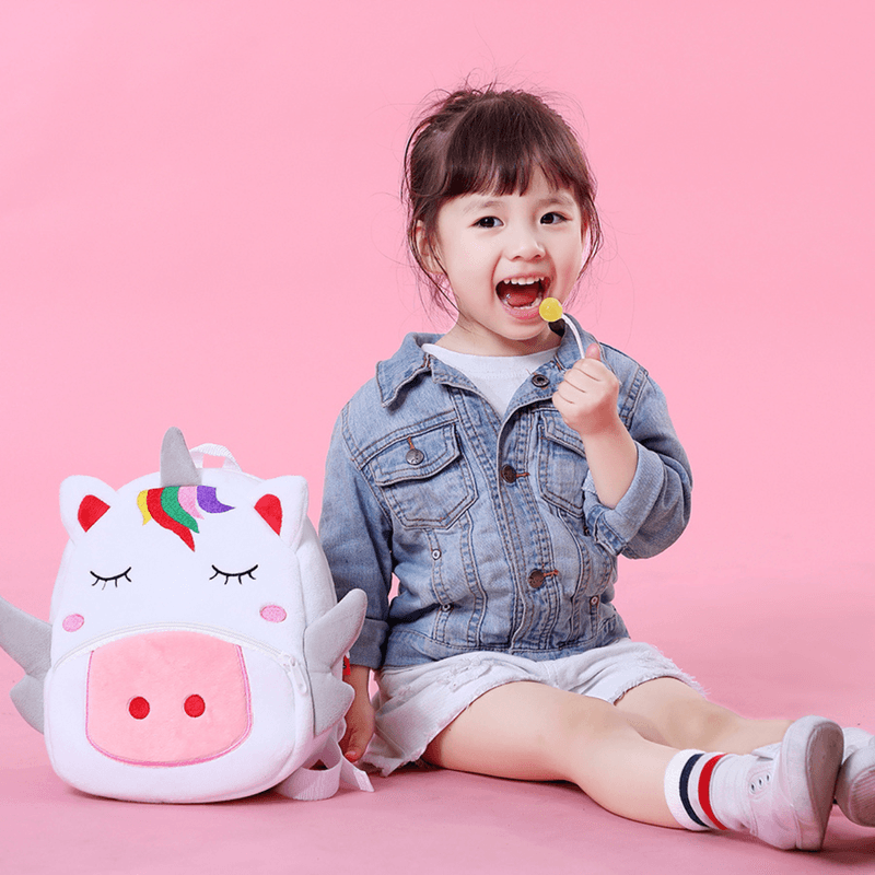 Fashion, accesorii si bijuterii - Barbati - Accesorii barbati - Genti si rucsacuri barbati - Ghiozdan copii din plus, pentru Copii prescolari / Gradinita, Dasbo®, moale si adorabil, pentru gradinita si joaca - Infinity.ro