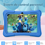 Laptop, Telefoane si Tablete - Tablete si accesorii tablete - Tablete - Tableta pentru copii de 7 inch Dasbo®, Android, 3GB RAM, 32GB ROM (extensibila la 128GB), Software copii preinstalat - Infinity.ro