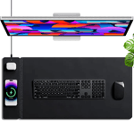 PC, gaming si accesorii - Periferice PC - Mousepad - Mousepad cu Incarcare rapida Wireless 2x15W, Protectie pentru birou Dasbo®, Rezistent la apa si usor de curatat - Infinity.ro