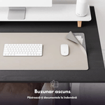 PC, gaming si accesorii - Periferice PC - Mousepad - Mousepad cu Incarcare rapida Wireless 2x15W, Protectie pentru birou Dasbo®, Rezistent la apa si usor de curatat - Infinity.ro