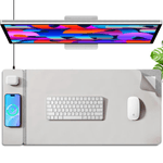 PC, gaming si accesorii - Periferice PC - Mousepad - Mousepad cu Incarcare rapida Wireless 2x15W, Protectie pentru birou Dasbo®, Rezistent la apa si usor de curatat - Infinity.ro