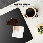 PC, gaming si accesorii - Periferice PC - Mousepad - Mousepad cu Incarcare rapida Wireless 2x15W, Protectie pentru birou Dasbo®, Rezistent la apa si usor de curatat - Infinity.ro