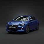 Auto si Moto - Intretinere auto - Covorase auto - Covorase Auto TeamCar® Tip Tavita Compatibile Peugeot 208 II (2019-2023) Silver - Infinity.ro
