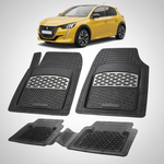 Auto si Moto - Intretinere auto - Covorase auto - Covorase Auto TeamCar® Tip Tavita Compatibile Peugeot 208 II (2019-2023) Silver - Infinity.ro