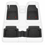 Auto si Moto - Intretinere auto - Covorase auto - Covorase Auto Tip Tavita Compatibile Peugeot 307 Hatchback 3 usi 2001-2005 Black - Infinity.ro