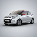 Auto si Moto - Intretinere auto - Covorase auto - Covorase Auto TeamCar® Tip Tavita Compatibile Citroen C1 II (2014-2022) Silver - Infinity.ro