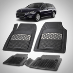 Auto si Moto - Intretinere auto - Covorase auto - Covorase Auto TeamCar® Tip Tavita Compatibile Peugeot 508 I SW (2010-2014) Silver - Infinity.ro