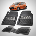 Auto si Moto - Intretinere auto - Covorase auto - Covorase Auto TeamCar®Tip Tavita Compatibile Citroen C1 I (2005-2014) Siver - Infinity.ro