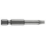 Casa si Gradina - Constructii - Scule electrice si accesorii - Seturi si accesorii pentru gaurit si insurubat - Bit TORSION 1/4'' DIN/ISO 1173 Forma E 6,3 - profil TORX®, DIM TX 10, L 50 - Infinity.ro