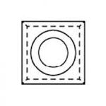 Casa si Gradina - Constructii - Scule de mana si unelte - Accesorii scule de mana - Cutite amovibile si reversibile 14x14x2 - Infinity.ro