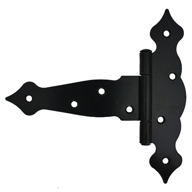 Casa si Gradina - Constructii - Feronerie si accesorii - Balamale - Balama exterior neagra pentru porti, SGTT, lungime 127 mm - Infinity.ro