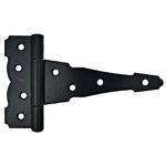 Casa si Gradina - Constructii - Feronerie si accesorii - Balamale - Balama exterior neagra pentru porti SGTT lungime 152mm - Infinity.ro