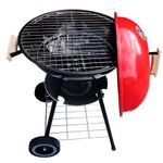Casa si Gradina - Gradina si terasa - Gratare si accesorii - Gratare de gradina - Gratar gradina portabil, grill mobil cu capac 47x45x72cm - Infinity.ro