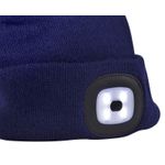 Fashion, accesorii si bijuterii - Barbati - Accesorii barbati - Caciuli si sepci barbati - Caciula cu led reincarcabila, Strend Pro Blue, unisex, marime universal, USB, 4xSMD, Li-Ion - Infinity.ro