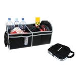 Auto si Moto - Piese auto si accesorii - Interior auto - Organizator pliabil pentru portbagaj cu 2 sertare mari si 6 buzunare mici 54x30x30cm - Infinity.ro