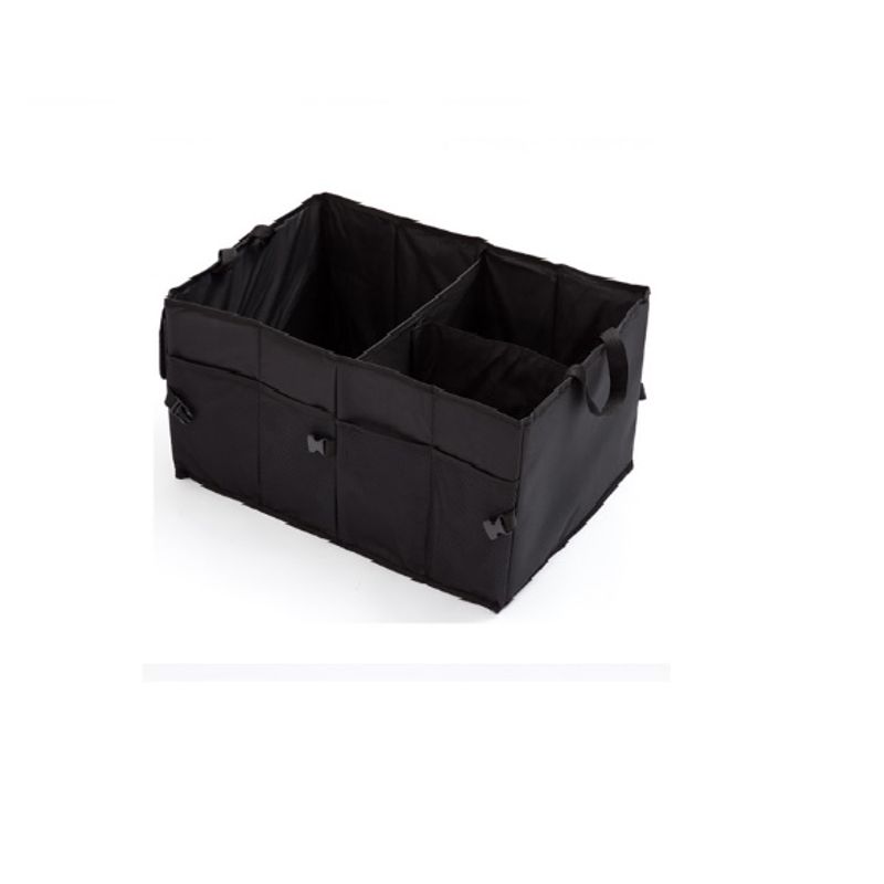 Auto si Moto - Piese auto si accesorii - Interior auto - Accesorii interior - Organizator auto LUXURY pliabil pentru portbagaj cu 3 sertare si 6 buzunare,55x38x26 cm - Infinity.ro