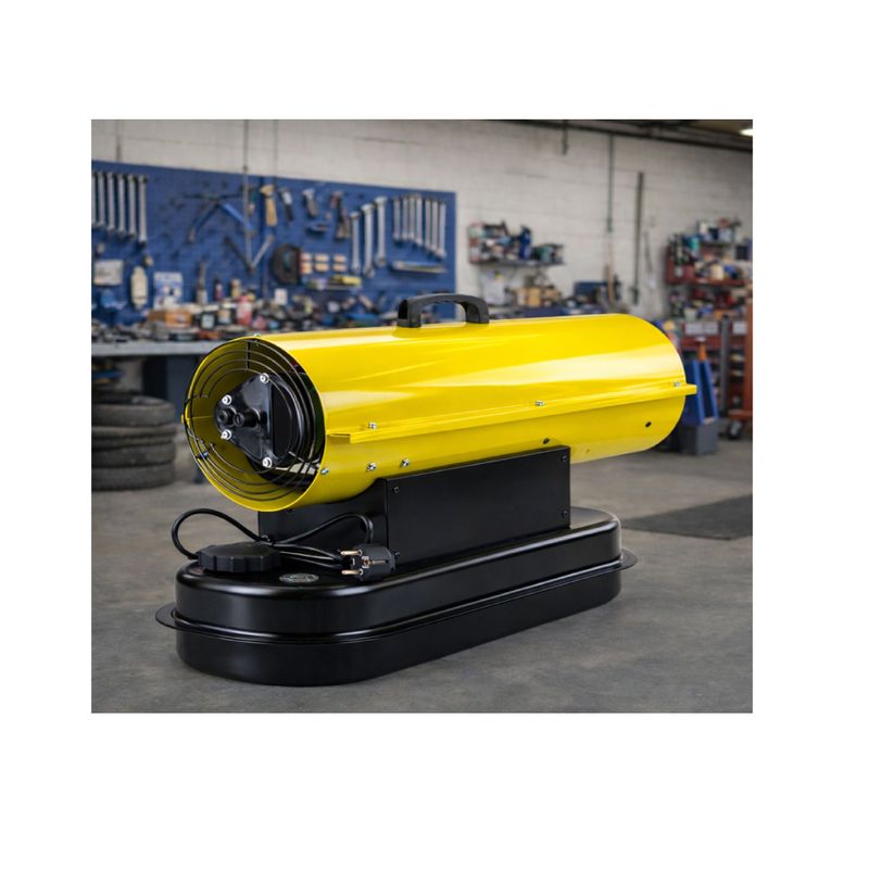 Casa si Gradina - Electrice - Echipamente electrice - Aeroterme industriale - Incalzitor industrial diesel cu afisaj LCD si termostat, 30 kW, Lean 27098 - Infinity.ro