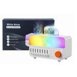 Electronice si Electrocasnice - Climatizare si sisteme de incalzire - Aparate filtrare aer - Umidificatoare - Umidificator Aer Tip Radio cu 12 Culori si 8 Sunete din Natura, Difuzor Uleiuri Esentiale 4-in-1 - Infinity.ro