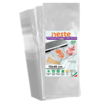 Market - Curatenie si intretinere casa - Produse bucatarie - Pungi si folii alimentare - Pungi Gofrate Neste pentru Vidat Alimente – Set 100 Bucati, Dimensiuni Variate - - Infinity.ro