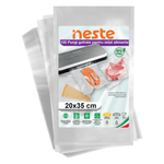Market - Curatenie si intretinere casa - Produse bucatarie - Pungi si folii alimentare - Pungi Gofrate Neste pentru Vidat Alimente – Set 100 Bucati, Dimensiuni Variate - - Infinity.ro