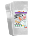 Market - Curatenie si intretinere casa - Produse bucatarie - Pungi si folii alimentare - Pungi Gofrate Neste pentru Vidat Alimente – Set 100 Bucati, Dimensiuni Variate - - Infinity.ro