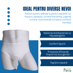 Ingrijire personala si Cosmetice - Ingrijire personala - Igiena intima - Scutece adulti si chiloti incontinenta - Set Chiloti Urinari Seniori Atrofie Senila, Solutie Eficienta Incontinenta,  Marime 5XL 108–112 cm - Infinity.ro