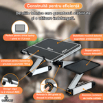 Casa si Gradina - Mobilier - Mese si birouri - Birouri - Masuta multifunctionala, Calitate superioara, Rezistenta si durabila, Pentru Copii si Adulti, Inaltime Reglabila - Infinity.ro