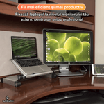 Casa si Gradina - Mobilier - Mese si birouri - Birouri - Masuta multifunctionala, Calitate superioara, Rezistenta si durabila, Pentru Copii si Adulti, Inaltime Reglabila - Infinity.ro