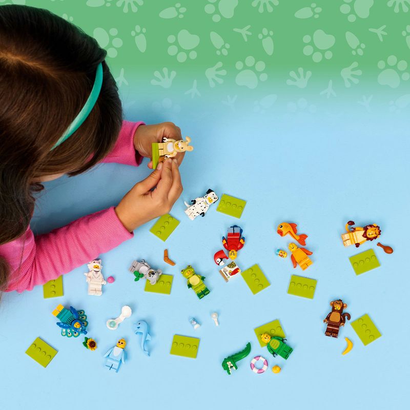 Jucarii, Copii si Bebe - Jucarii si jocuri - Seturi de constructie si cuburi - Seturi de constructie - LEGO Minifigurine Animale Seria 28 Cutie Misterioasa 71051 - Infinity.ro