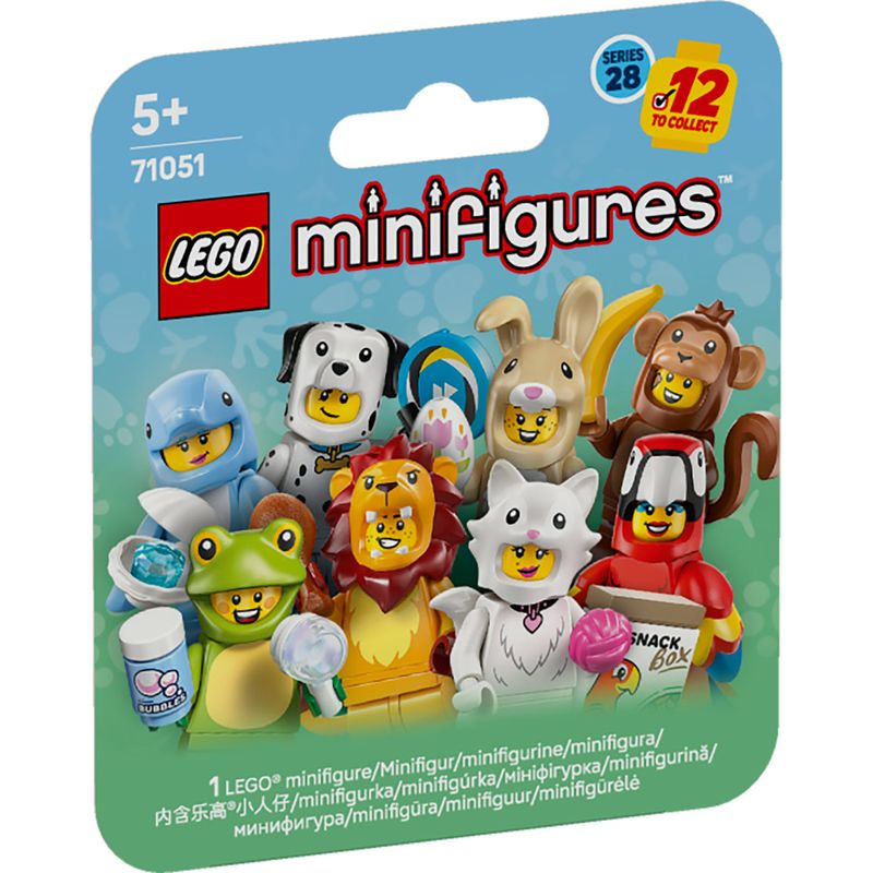 Jucarii, Copii si Bebe - Jucarii si jocuri - Seturi de constructie si cuburi - Seturi de constructie - LEGO Minifigurine Animale Seria 28 Cutie Misterioasa 71051 - Infinity.ro