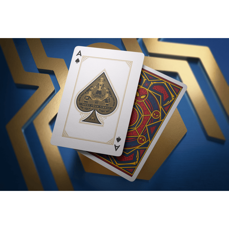 Jucarii, Copii si Bebe - Jucarii si jocuri - Jocuri si puzzle - Jocuri de societate - Theory11 – Spider-Man Premium Playing Cards - Infinity.ro