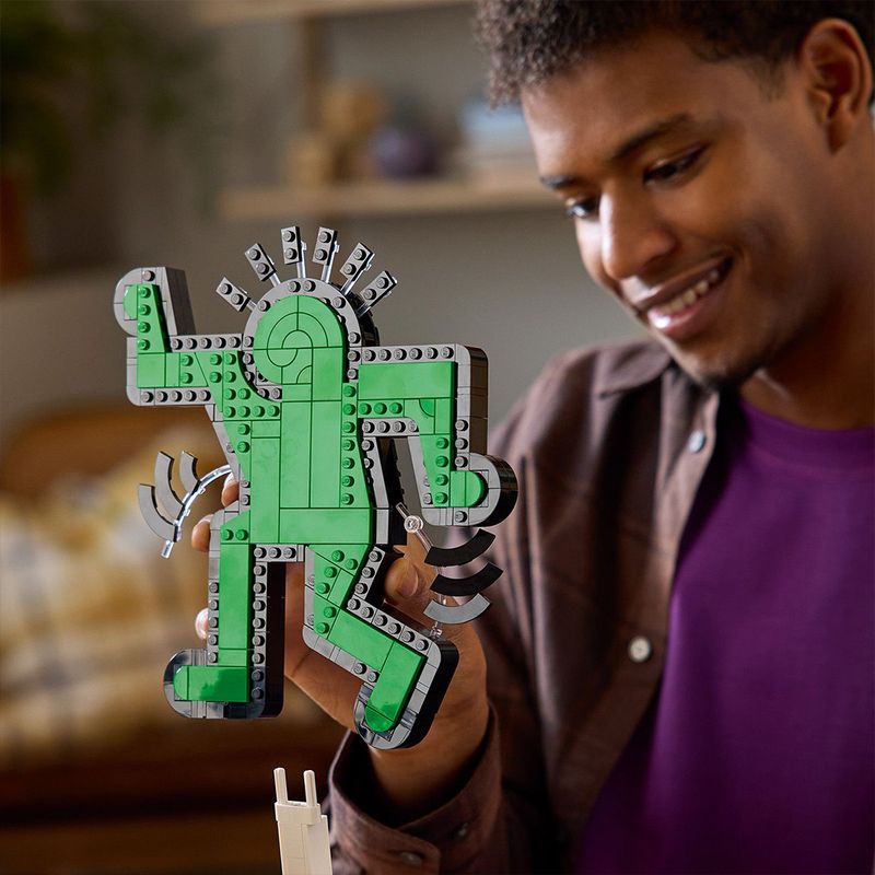 Jucarii, Copii si Bebe - Jucarii si jocuri - Seturi de constructie si cuburi - Seturi de constructie - LEGO Art Keith Haring Figurine care danseaza 31216 - Infinity.ro