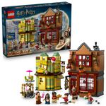 Jucarii, Copii si Bebe - Jucarii si jocuri - Seturi de constructie si cuburi - Seturi de constructie - LEGO Harry Potter Diagon Alley: Quality Quidditch & Ice Cream 76452 - Infinity.ro