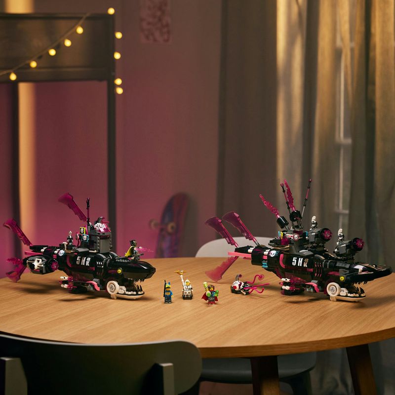 Jucarii, Copii si Bebe - Jucarii si jocuri - Seturi de constructie si cuburi - Seturi de constructie - LEGO DREAMZzz Submarin-rechin de cosmar 71500 - Infinity.ro