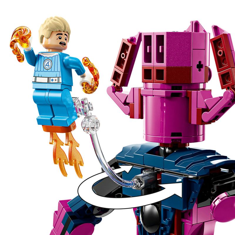Jucarii, Copii si Bebe - Jucarii si jocuri - Seturi de constructie si cuburi - Seturi de constructie - LEGO Marvel Cei Patru Fantastici vs Galactus 76316 - Infinity.ro