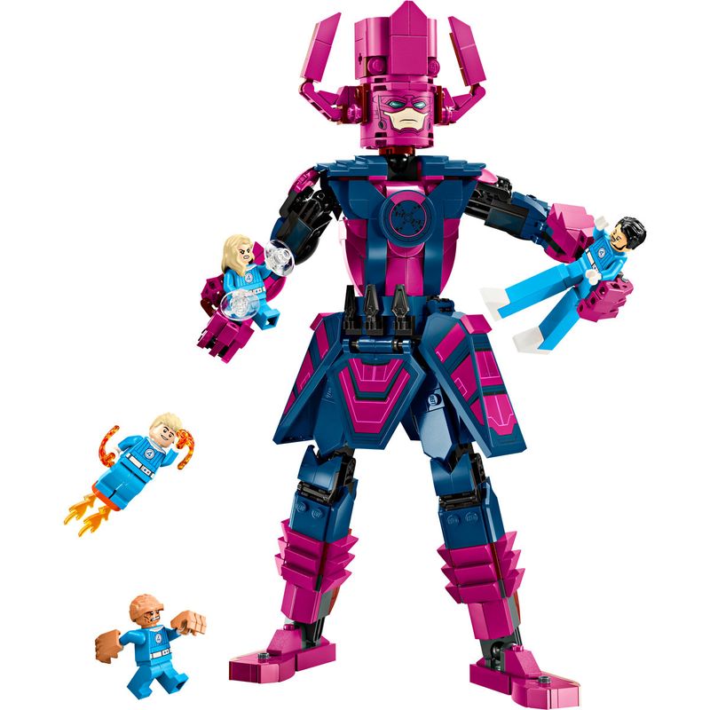 Jucarii, Copii si Bebe - Jucarii si jocuri - Seturi de constructie si cuburi - Seturi de constructie - LEGO Marvel Cei Patru Fantastici vs Galactus 76316 - Infinity.ro
