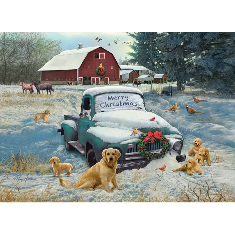 Jucarii, Copii si Bebe - Jucarii si jocuri - Jocuri si puzzle - Puzzle - Merry Christmas – Puzzle 1000 piese - Infinity.ro
