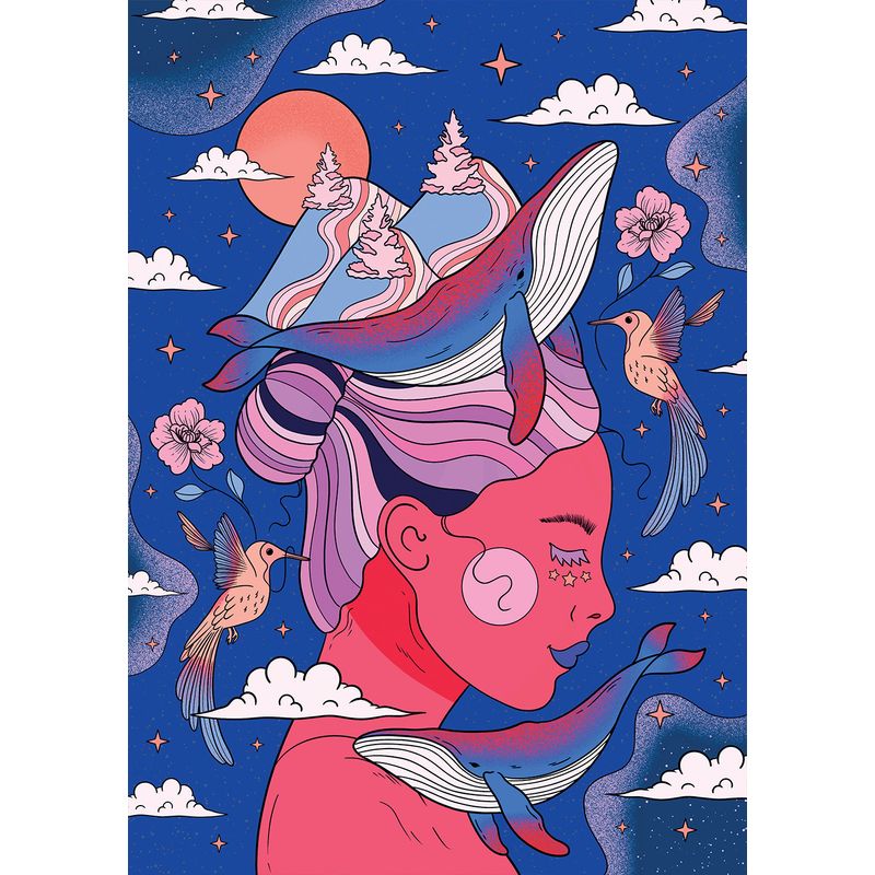 Jucarii, Copii si Bebe - Jucarii si jocuri - Jocuri si puzzle - Puzzle - Puzzle 500 piese Hachette Rêve d’Ailleurs - Infinity.ro