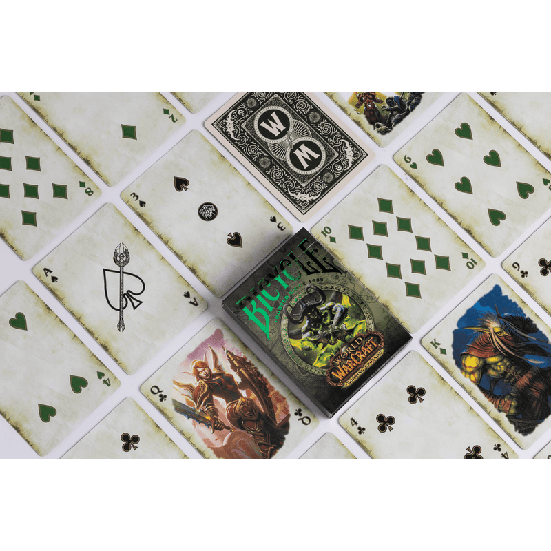 Jucarii, Copii si Bebe - Jucarii si jocuri - Jocuri si puzzle - Jocuri de societate - Bicycle – WoW: Burning Crusade Playing Cards - Infinity.ro