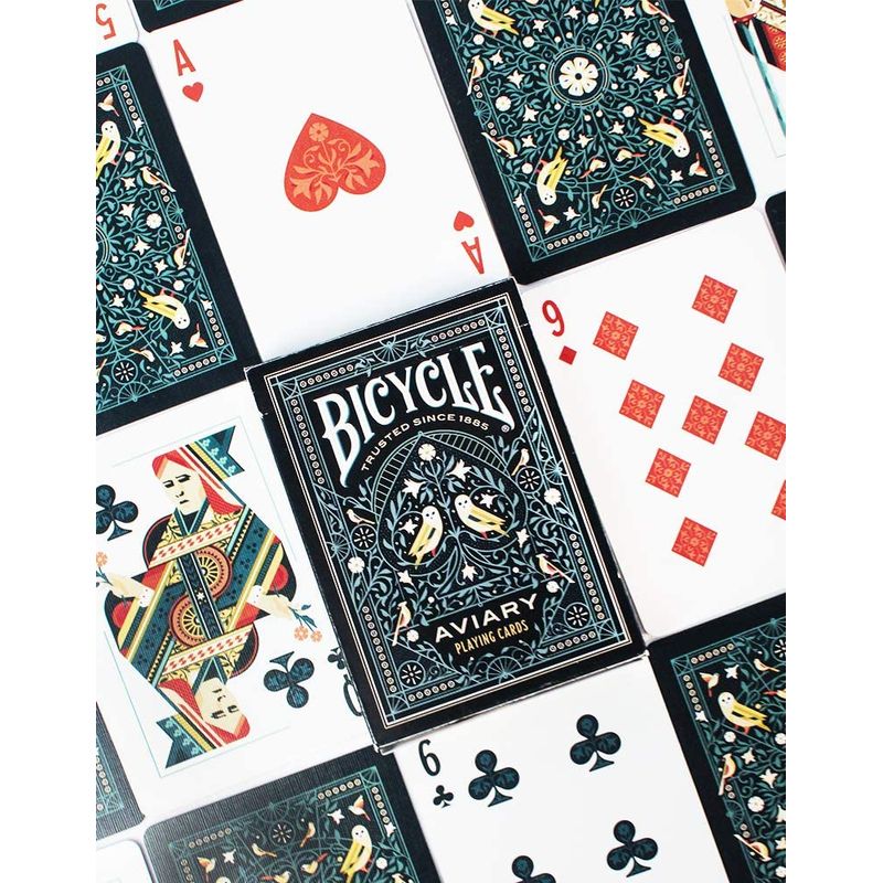 Jucarii, Copii si Bebe - Jucarii si jocuri - Jocuri si puzzle - Jocuri de societate - Bicycle – Aviary Playing Cards - Infinity.ro